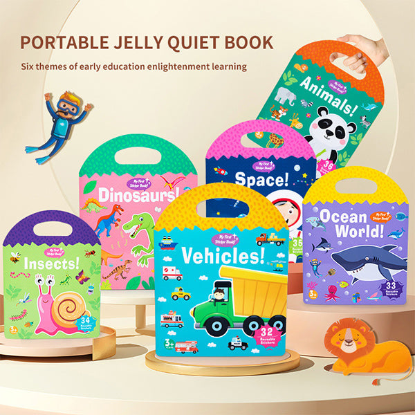 Saker Portable Jelly Quiet Book