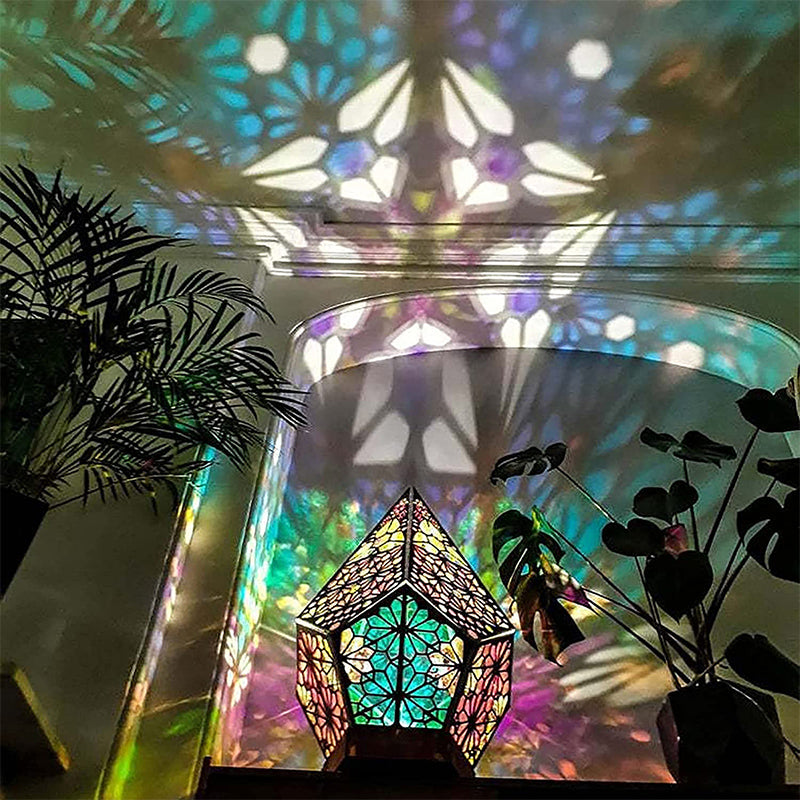 Bohemian Starry Sky Floor Projection Lamp