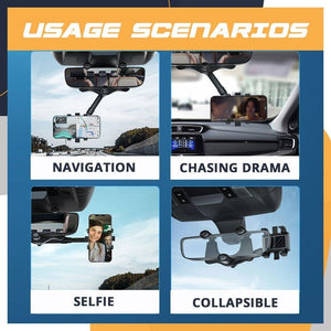 Rotatable & Retractable Car Phone Holder