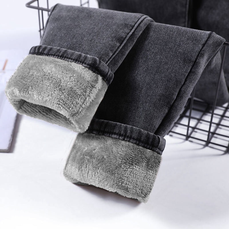 Women's Fleece Lined Thermal Jeans