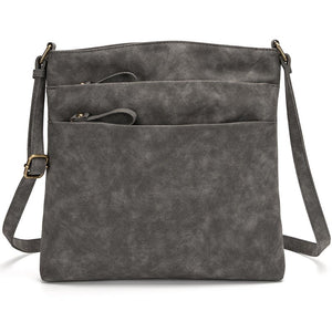 Retro Women Leather Crossbody Bag