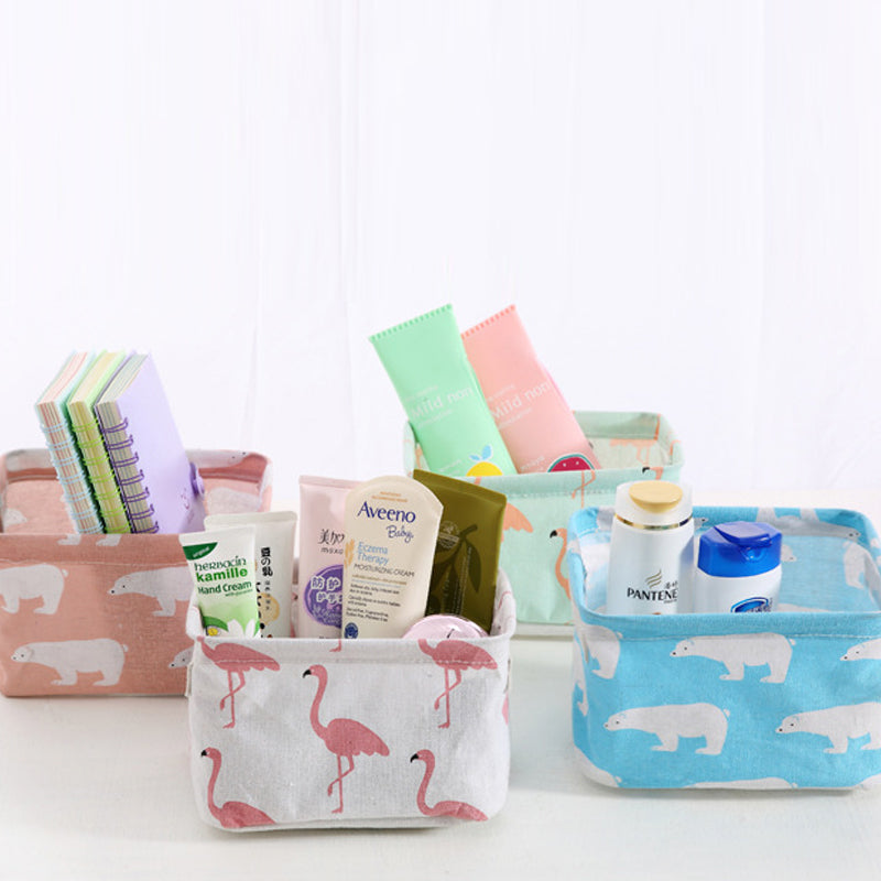 Collapsible Square Storage Basket