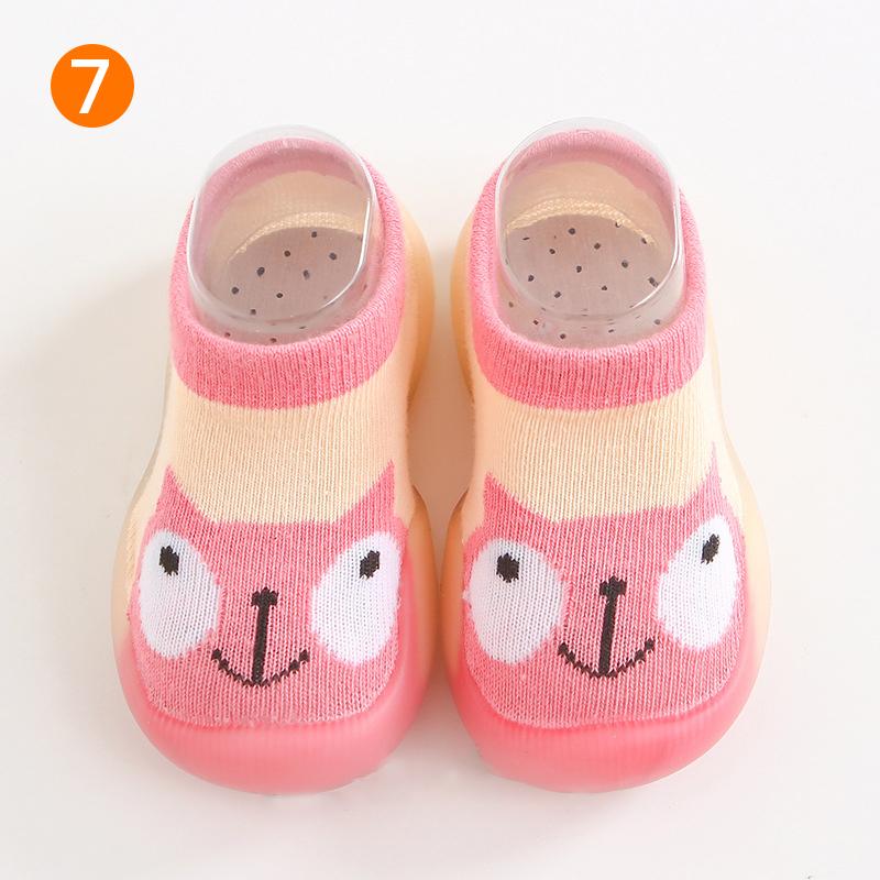 Anti-slip Baby Slippers With Animal Pattern