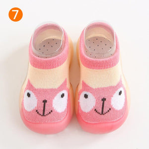 Anti-slip Baby Slippers With Animal Pattern