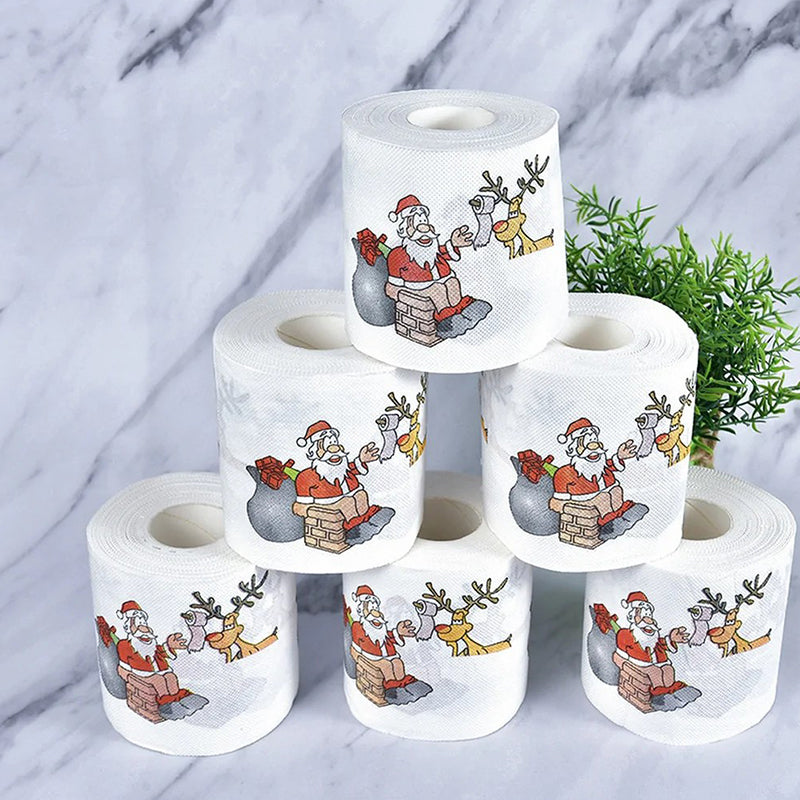 Funny Christmas Toilet Paper