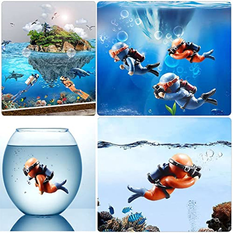 Lovely Diver Aquarium Fish Tank Decorations