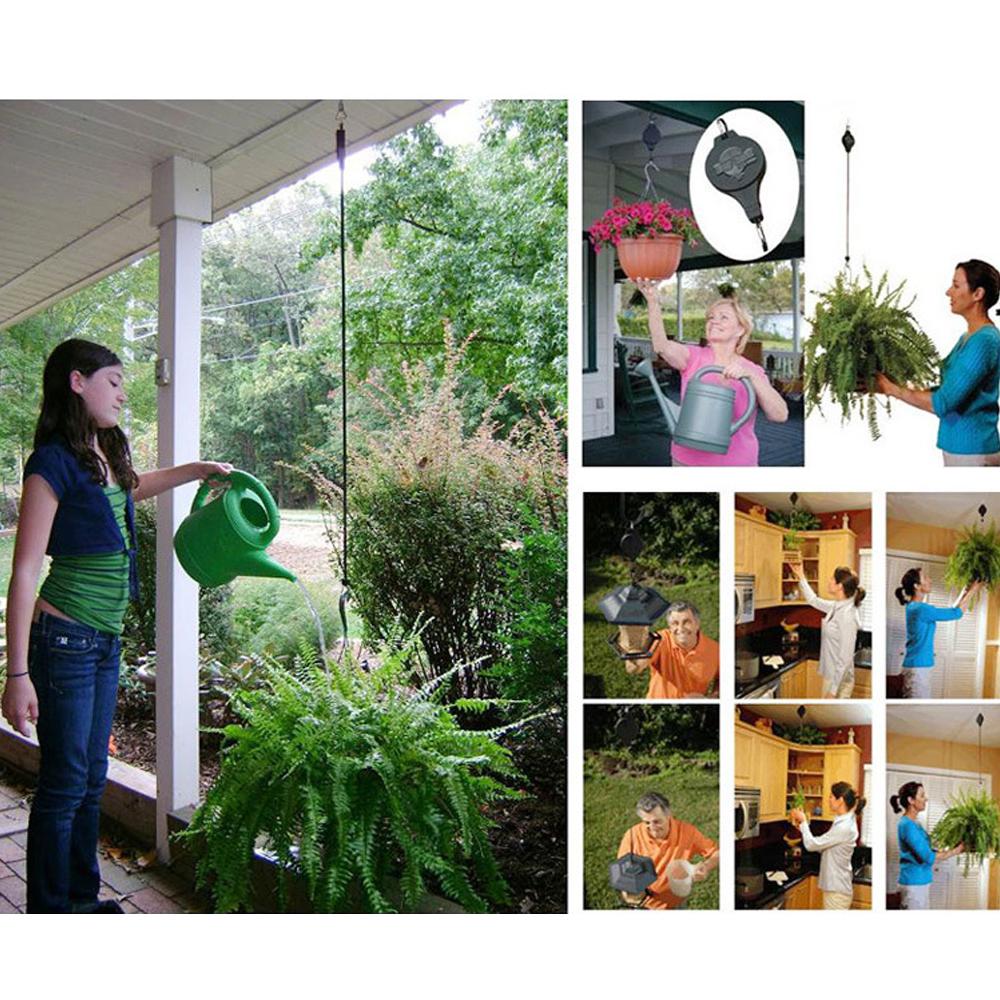 Retractable Hooks Of Flower Baskets