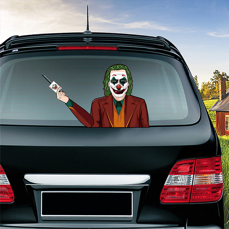 Halloween Rear Wiper Stickers