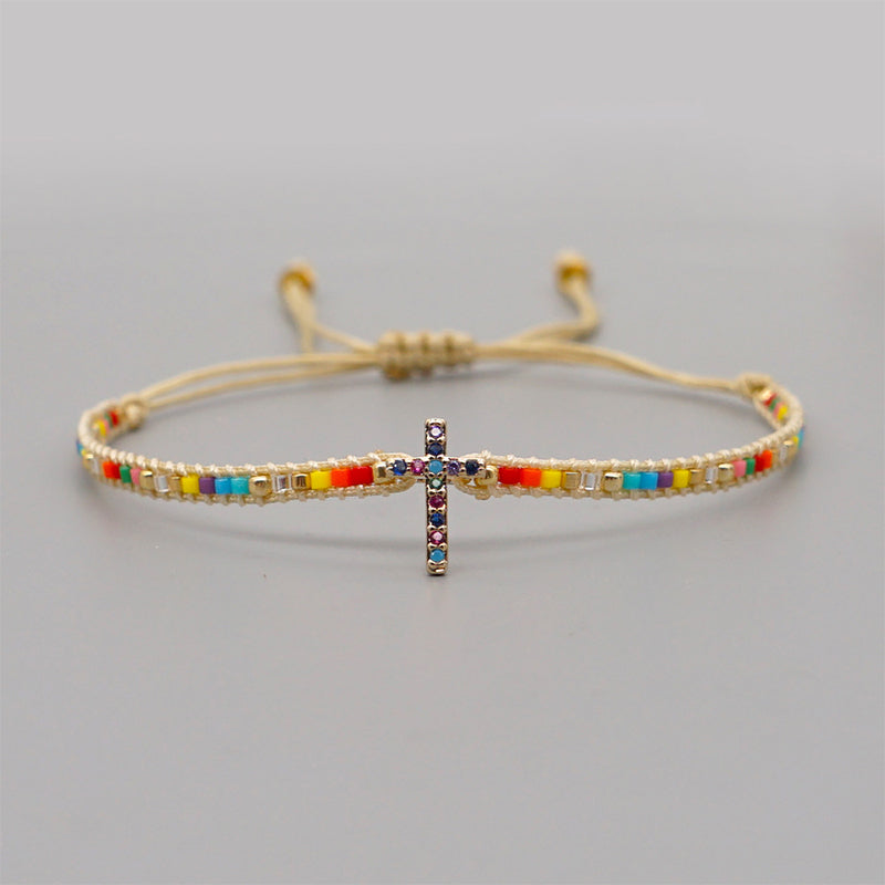 GOD HAS A PLAN CROSS BRACELET
