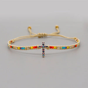 GOD HAS A PLAN CROSS BRACELET