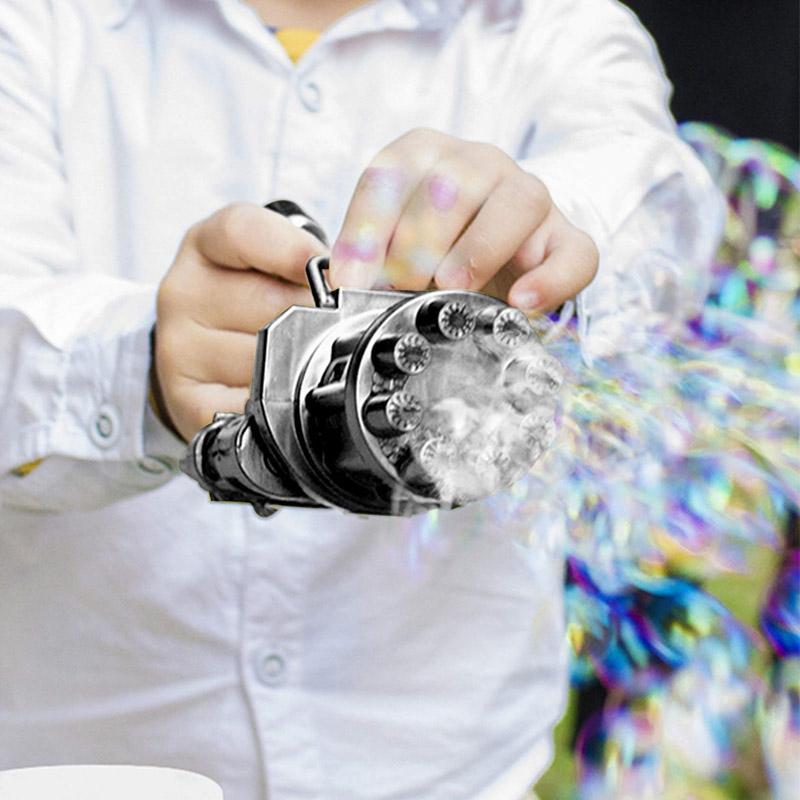Gatling Bubble Machine