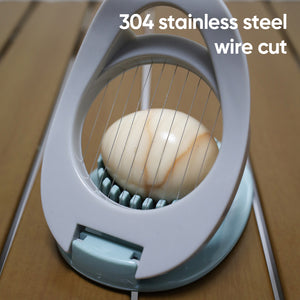 Handheld Stainless Steel Egg Cutter