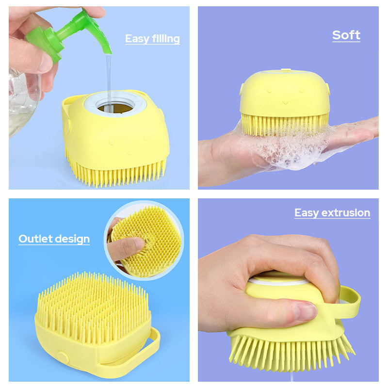 Pet Massage Bath Brush