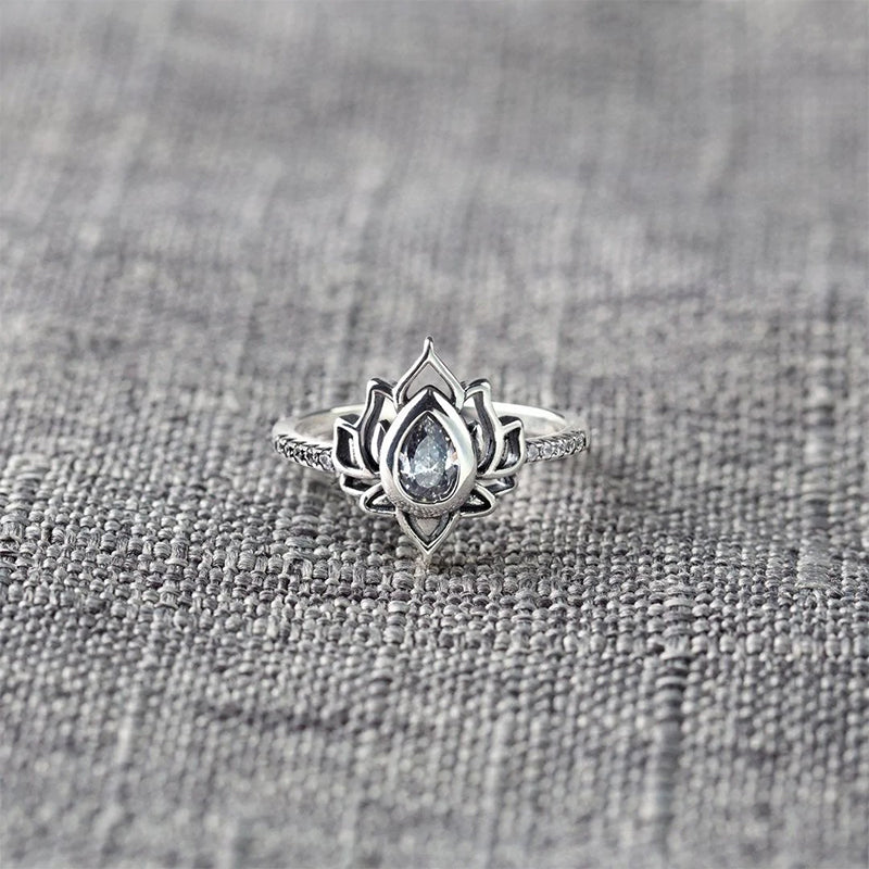 Dainty Lotus Ring