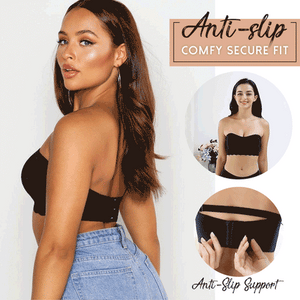 Super Elastic Non-slip Strapless Breathable Bra