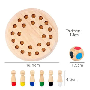 Wooden Memory Match Stick Chess