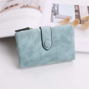 Women's Small Trifold Leather Wallet