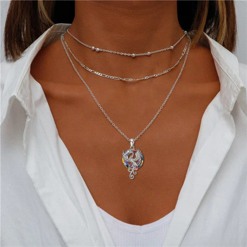 Flying Phoenix Necklace