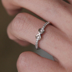 To My Daughter Infinity Ring
