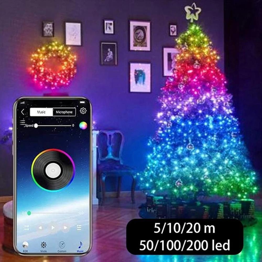 Upgraded Christmas LED String Lights