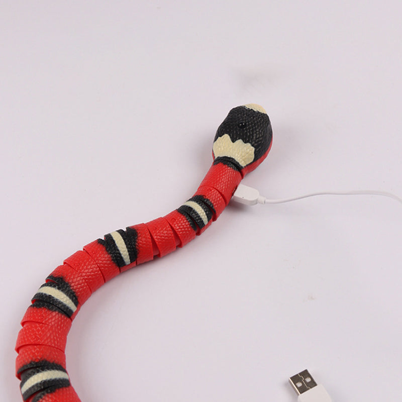 Intelligent Obstacle Avoidance Silver Ring Snake