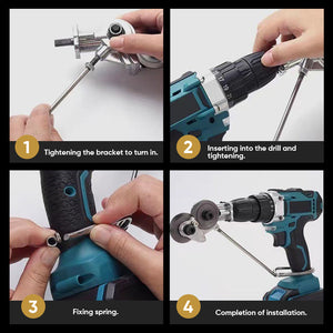 Electric Drill Metal Shears Cutter Nibbler