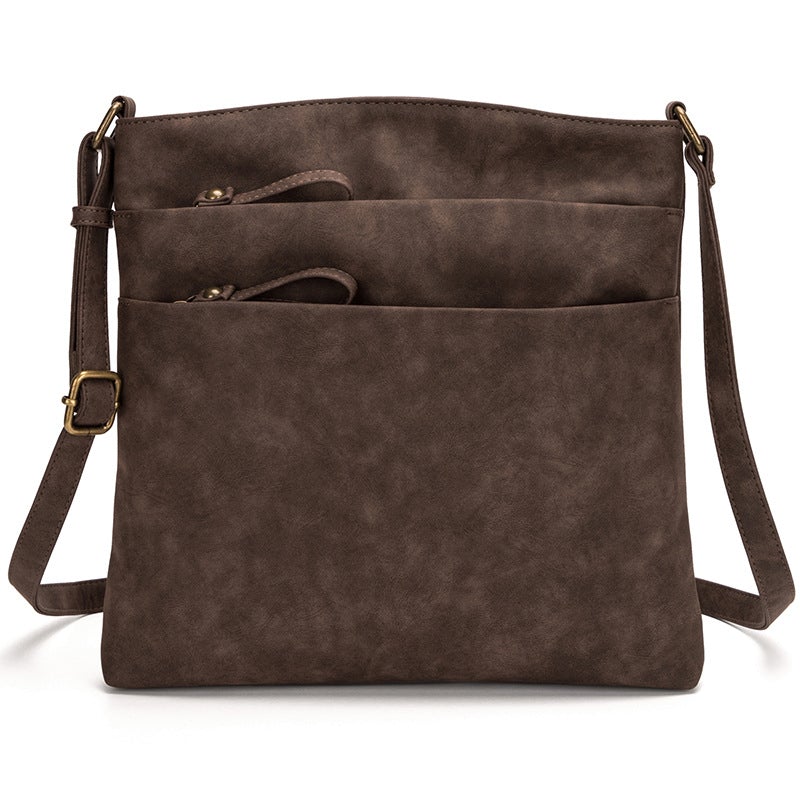 Retro Women Leather Crossbody Bag
