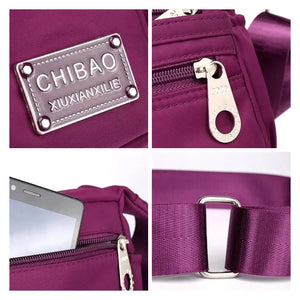 Women’s Multi-layer Nylon Crossbody Bag