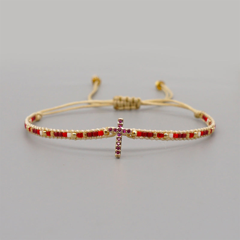 GOD HAS A PLAN CROSS BRACELET