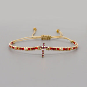 GOD HAS A PLAN CROSS BRACELET