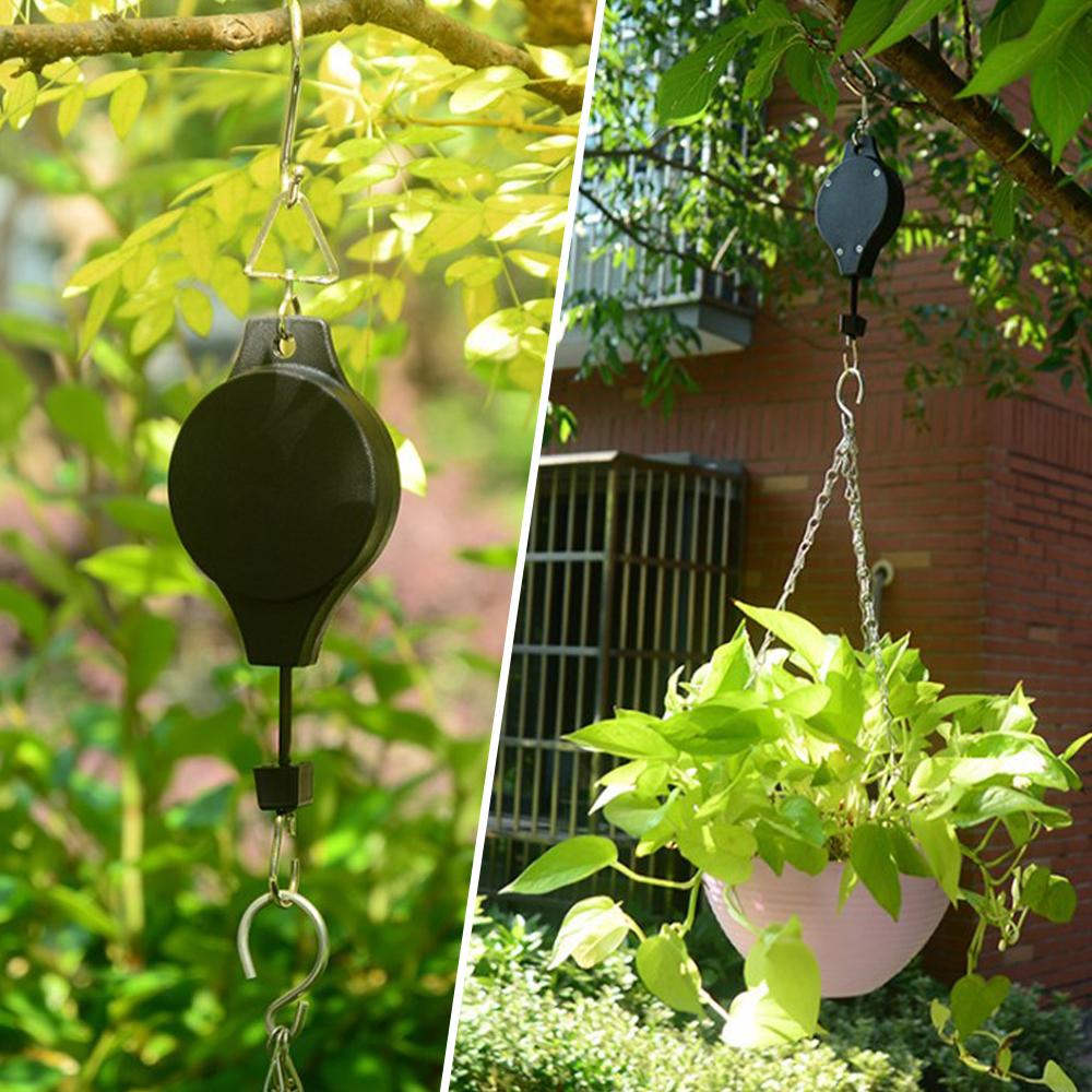 Retractable Hooks Of Flower Baskets