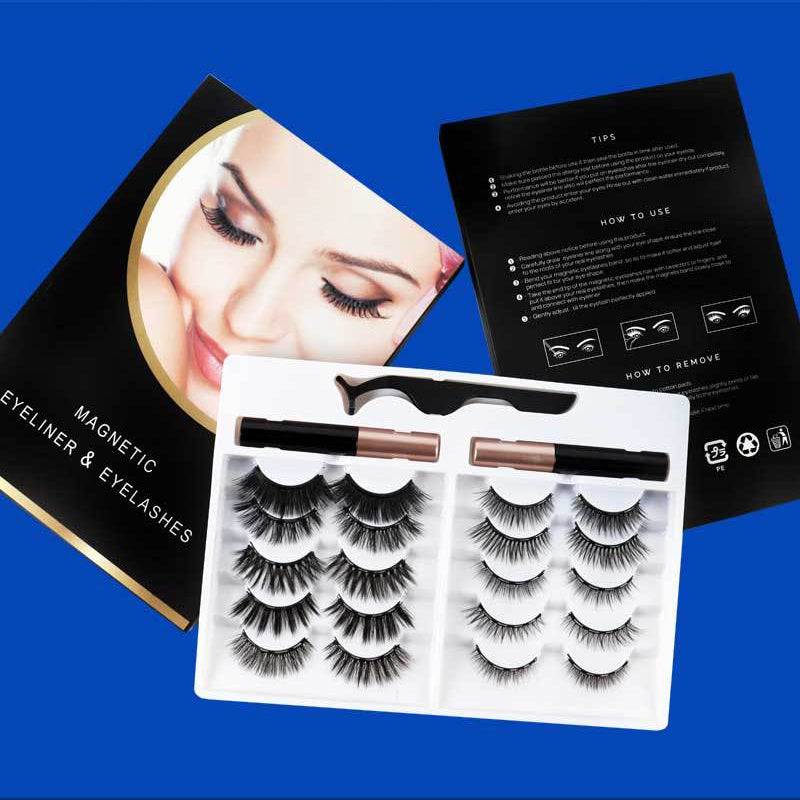 Magnetic False Eyelashes Set
