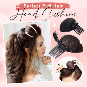 Invisible Fluffy Hair Pad Sponge Clip