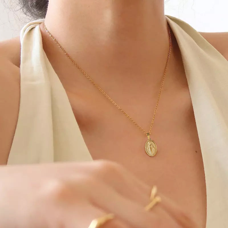 Dainty Virgin Mary Necklace