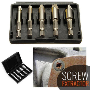 Damaged Screw Extractor Set