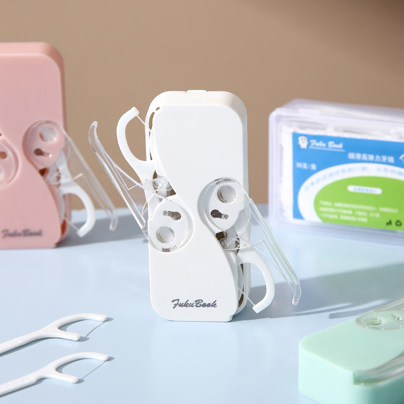 Portable Floss Dispenser (with 50 Floss)