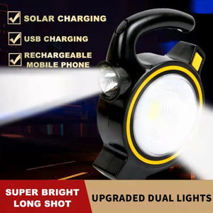 Portable Solar Powered Flashlight