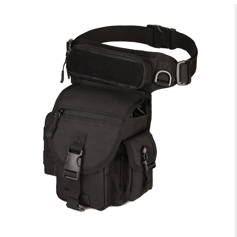 Nylon Waterproof Men Tactical Waist Pack Leg Travel Belt Bag
