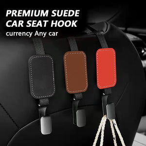 Premium Suede Car Seat Hook