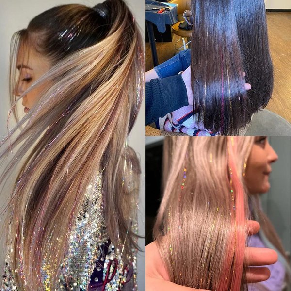 Sparkly Hair Tinsel Extension