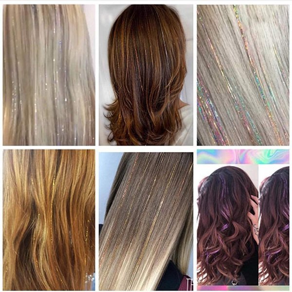 Sparkly Hair Tinsel Extension
