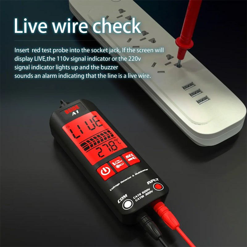 Fully Automatic Anti-Burn Intelligent Digital Multimeter