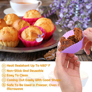 Silicone Baking Cups (10 pcs)