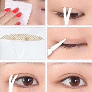 Glue-Free Invisible Double Eyelid Sticker