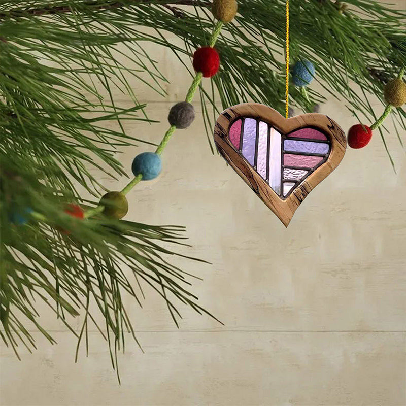 Wooden Painted Love Ornaments Home Decoration