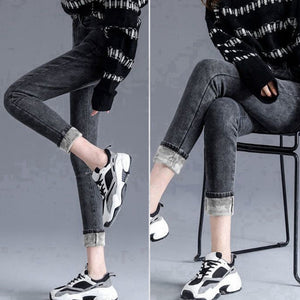Women's Fleece Lined Thermal Jeans