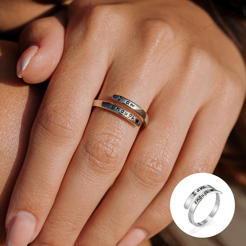 'I AM ENOUGH' Ring