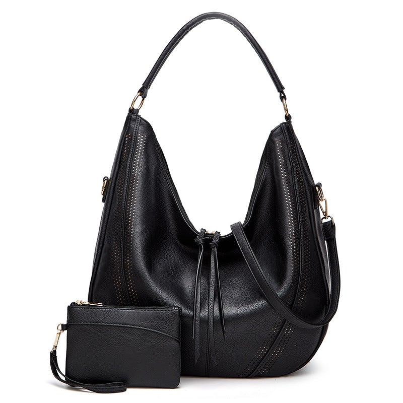 Retro Tote Bag with Purse