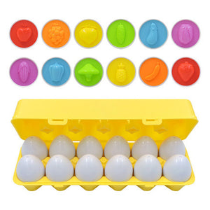 Color & Shapes Matching Egg Set