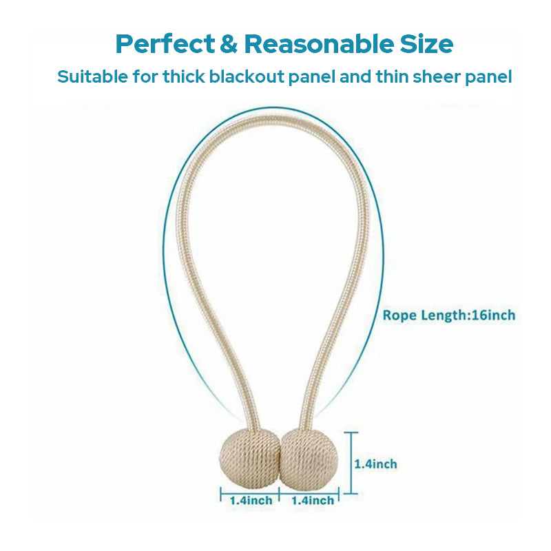 Magnetic Curtain Buckle Curtain Strap
